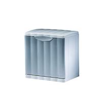 Stefanplast Amica Eco Space Poubelle Argenté 20 l