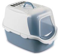 ZOLUX Maison de toilette 54 x 29.5 x 39 cm - Bleu acier - Pour chat