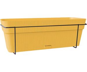 STEFANPLAST Balconnière ETHICA - 9 L - 50x18 x h17 cm - Moutarde