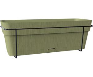 STEFANPLAST Balconnière ETHICA - 9 L - 50x18 x h17 cm - Vert olive