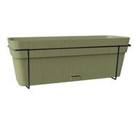 STEFANPLAST Balconniere ETHICA - 9 L - 50x18 x h17 cm - Vert olive Vert