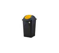 Stefanplast Bascula Multipat, Noir/Jaune, 60 l