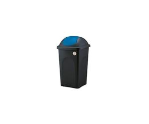 Stefanplast Bascula Multipat Polypropylene Noir/Bleu, 60 L
