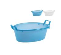 Stefanplast, Bassine Ovale 31500, 30 x 50 x 18 cm, modèles Assortis