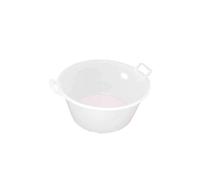 Stefanplast Bassine Ronde en polyéthylène, Blanc, 40 cm