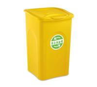 Stefanplast Begreen Poubelle Jaune 50 L