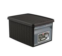 Stefanplast Boîte avec Couvercle 30003 29 x 21 x 39 cm Plastique Chocolat