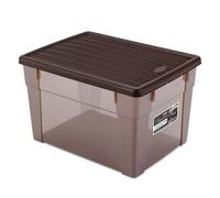 Stefanplast Boîte Élégance Multi-Usage XL 20L Moka
