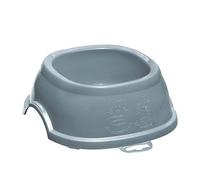 STEFANPLAST Bol en plastique antidérapant Break 2 0,6l gris/bleu, 96120
