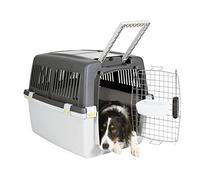 KERBL - Box de transport pour chien - GULLIVER MEGA - 81 x 61 x 60 cm - Gris