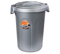 KERBL - Conteneur à aliment Tom 16kg 46l pour chien - 44,5x40x61cm - Gris