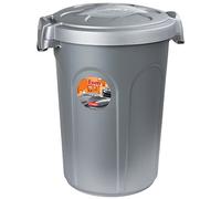 KERBL - Conteneur à aliment Tom 16kg 46l pour chien - 44,5x40x61cm - Gris