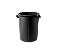 Stefanplast déchets Drum, Noir, 30 x 52 x 65 cm