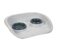 Stefanplast Dinnerset Bleu Clair pour Chiens 2x280ml, 46x35cm, Lave-Vaisselle