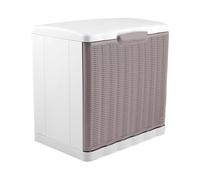 Stefanplast Armoire à chaussures Elegance rectangulaire en plastique Taupe