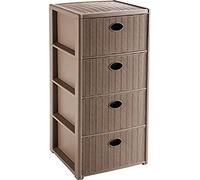 Stefanplast Commode Elegance – 4 tiroirs – Taupe