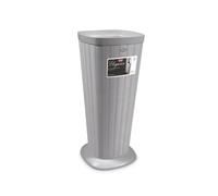 Stefanplast Elegance Porte-parapluies Rattan, gris, 25 x 57 cm