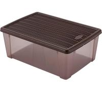 Stefanplast Elegance Visualbox Box, brun, 32,5x19x11 cm