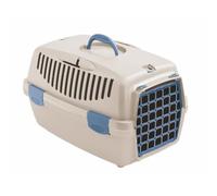 STEFANPLAST Gulliver 1 Caisse en travertin blanc avec porte en plastique 48x32x31cm, 97985