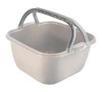 Stefanplast-Italie Seau Carré pour le camping, les achats de 13 L :Bassine de camping Seau pour la vaisselle, l’évier Cuvette en plastique