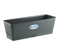Stefanplast Jardinière Liberty Gris 50 x 18 x 16 cm 87508
