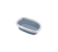 Stefanplast KERBL Bac à Litière pour Chat Sprint Bleu 58 x 39 x 17 cm