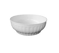 Stefanplast nervuré Saladier, Blanc, 30 x 30 x 30 cm