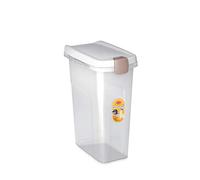Stefanplast Petfood Conteneur pour Chien Moyen Brun/Blanc 25 L
