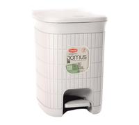 Stefanplast Poubelle 20L Domus Media Avec Pédale Tri Sélectif Intérieur