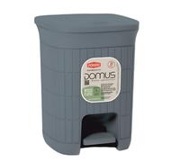 Stefanplast Poubelle Salle de Bain Domus Home Collection (6Lt) Couvercle de Pied