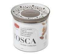 STEFANPLAST Tosca Pot Rond hermétique pour Aliments, 0,7 l, 12 x 11 h cm, résine, Taupe