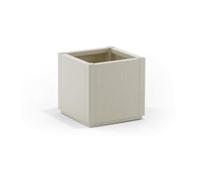 Stefanplast Bac à fleur ETHICA Craie Carré 38 L 36×36×35 cm