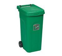Stefanplast STEFAN PLAST BIDONE Urban C/Roues 80 l Verd