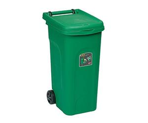 Stefanplast STEFAN PLAST BIDONE Urban C/Roues 80 l Verd