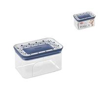 Stefanplast Tosca Conteneur Hermétique Rectangulaire, Polypropylène Transparent