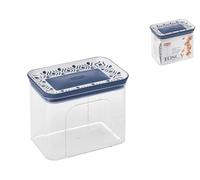 Stefanplast Tosca Conteneur Hermétique Rectangulaire, Polypropylène Transparent