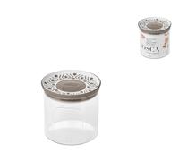 STEFANPLAST Tosca Pot Rond hermétique pour Aliments, 0,7 l, 12 x 11 h cm, résine, Taupe