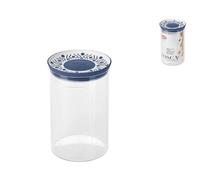 Stefanplast Tosca Conteneur Hermétique Rond, Polypropylène Transparent 12x18x12