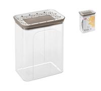 Stefanplast Tosca Récipient Hermétique Rectangulaire,Polypropylène - Transparent