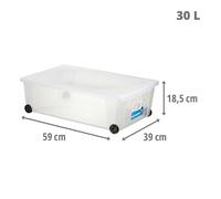 Stefanplast Visual Box Boîte Conteneur Multi-Usage Transparente Avec Couvercle