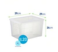 Stefanplast Mallette Visual Box multi-usages Taille XL 39 x 29 x 24 cm