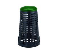 Stefanplast WEBMARKETPOINT Support pour Sac Poubelle Noir/Vert 58 x 100 cm 90 l