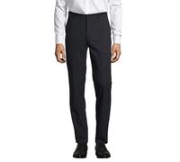 Steffen Klein Pantalon de costume en tissu pour homme Coupe ajustée, Noir , 46/mince