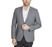 steffenklein Classy Gentleman Veste de costume pour homme Coupe droite, gris, 50