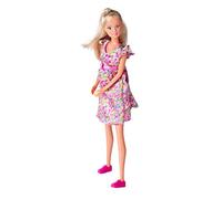 Steffi Love Baby Surprise Poupée Grossesse avec Surprise de bébé garçon Fille ou Jumeaux 3 Couleurs Assorties Livré en 11 pièces 29 cm à partir de 3 Ans