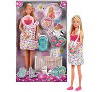 Steffi Love Babyglück Poupée enceinte avec accessoires