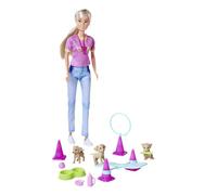 Steffi Love Dog Trainer, poupée de Jeu, dresseur de Chien, avec Un Parcours d'entraînement, 3 Chiens et Accessoires, 29 cm, à partir de 3 Ans