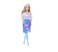 Steffi Love Fantasy Princess, 4 Assortis, Un Seul Article, poupée de Princesse avec Cape à Paillettes et mèches de Paillettes, 29 cm, à partir de 3 Ans