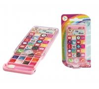 Simba Smartphone Steffi Love Girls – Brillant à lèvres à paillettes – 11 cm – Dès 5 ans