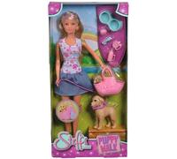 Steffi Love Poupée Mannequin Promenade Chien